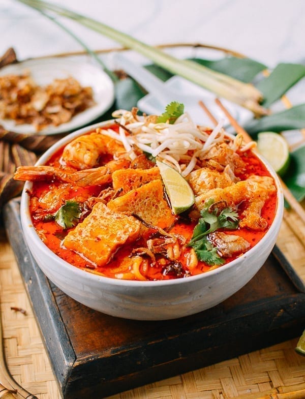 Laksa Noodle Soup, thewoksoflife.com