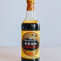 Bottle of Pearl River Bridge Mushroom Dark Soy Sauce, thewoksoflife.com