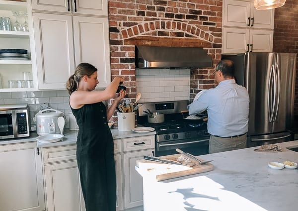 Sarah Yeoman Photo Cookbook Session