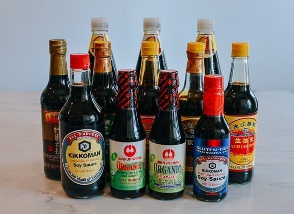 Different types of soy sauce, thewoksoflife.com