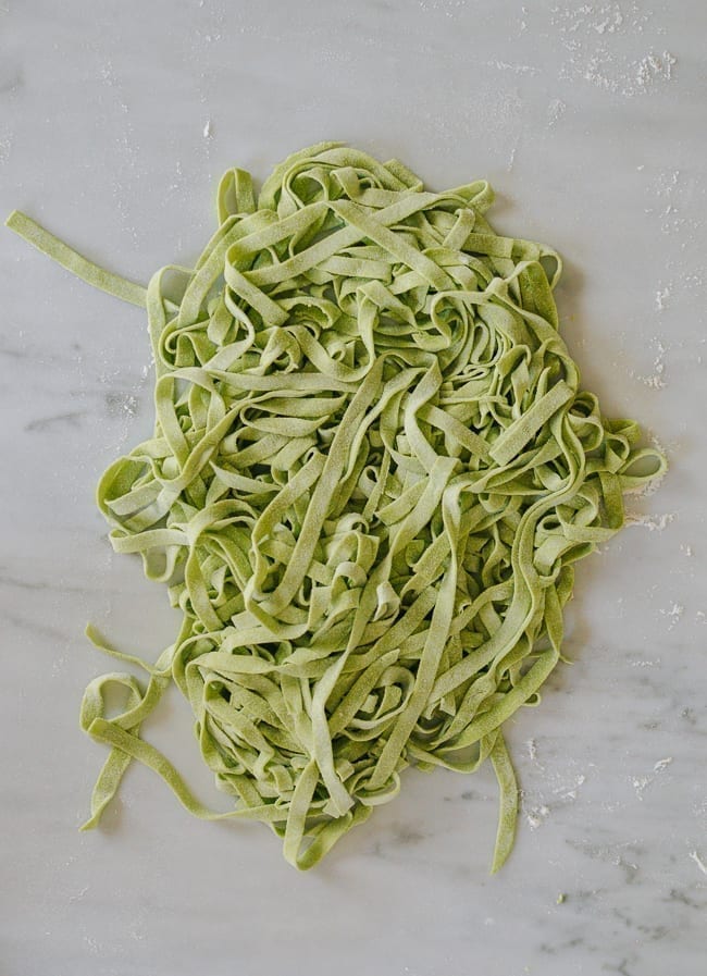 Spinach Noodles, thewoksoflife.com