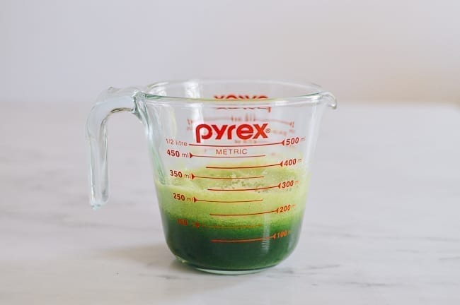 Spinach puree, thewoksoflife.com