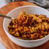 Honey Sriracha Roasted Brussels Sprouts, thewoksoflife.com