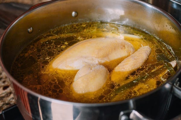 Chinese poached chicken, thewoksoflife.com