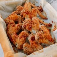 Crispy Baked White Pepper Chicken Wings, thewoksoflife.com