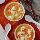 Chicken Noodle Wonton Soup, thewoksoflife.com