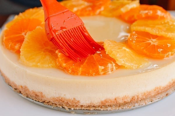 Brushing oranges with syrup, thewoksoflife.com