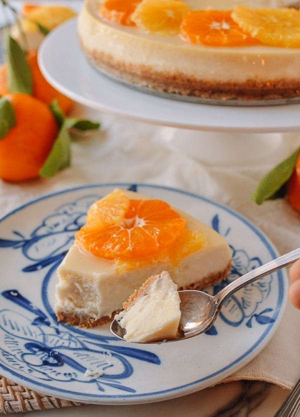 Dairy-free cheesecake texture, thewoksoflife.com