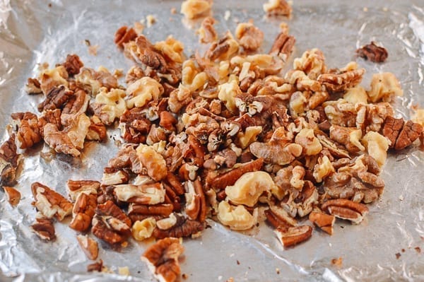 Toasted walnuts and pecans, thewoksoflife.com