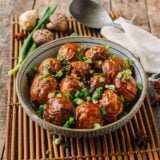 Chinese Stuffed Fried Gluten Balls, thewoksoflife.com