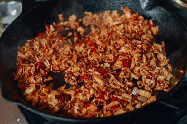 Seasoning with soy sauce and fish sauce, thewoksoflife.com