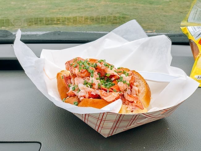 Maine Lobster Roll from Bite into Maine