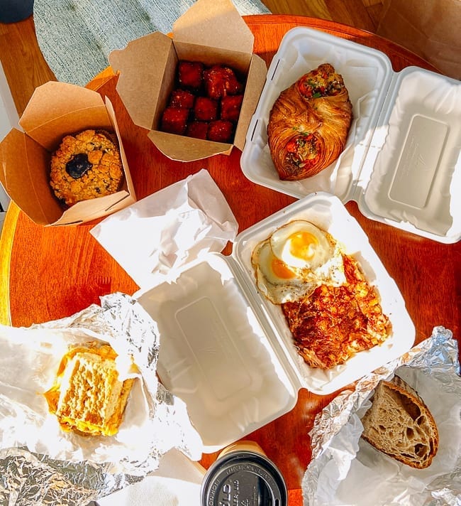 Takeout breakfast from Dutch's, thewoksoflife.com