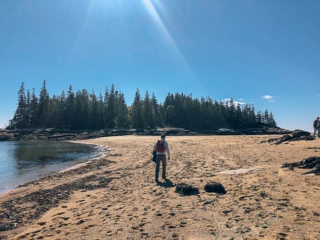 Barred Island Path in Maine, thewoksoflife.com