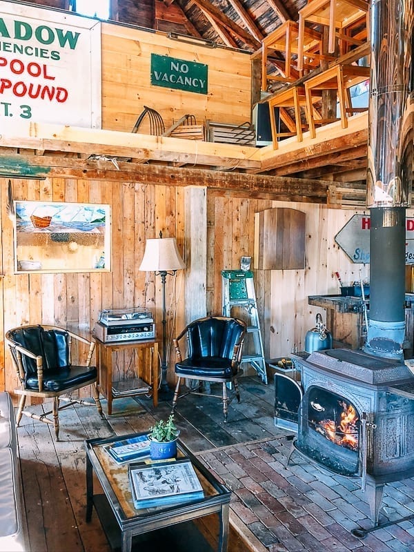 Antique mall in Bar Harbor, thewoksoflife.com