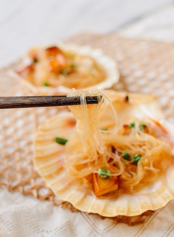 King Oyster Mushrooms with Garlicky Glass Noodles