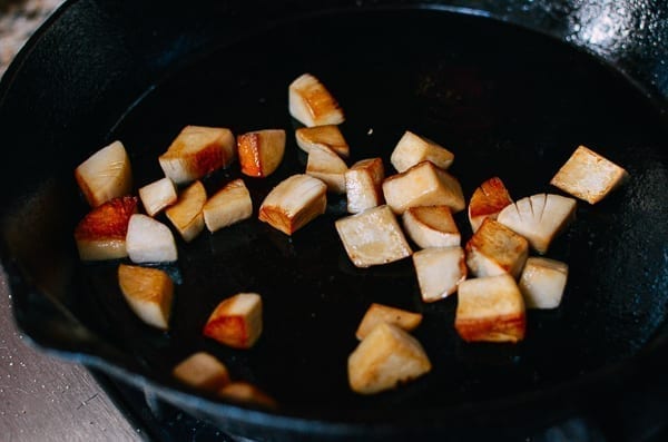 Caramelized king oyster mushrooms, thewoksoflife.com
