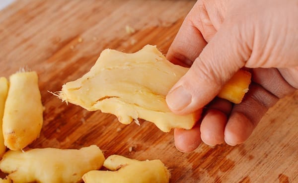 Smashed ginger, thewoksoflife.com