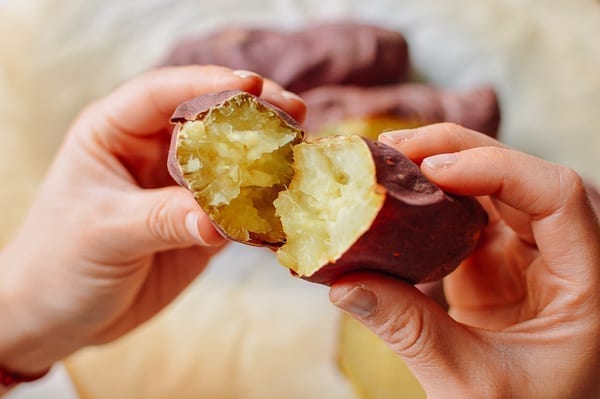 Baked Japanese Sweet Potato, thewoksoflife.com