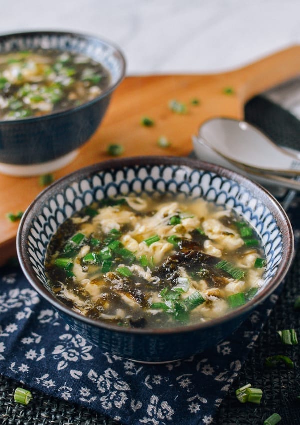 Seaweed Egg Drop Soup, thewoksoflife.com