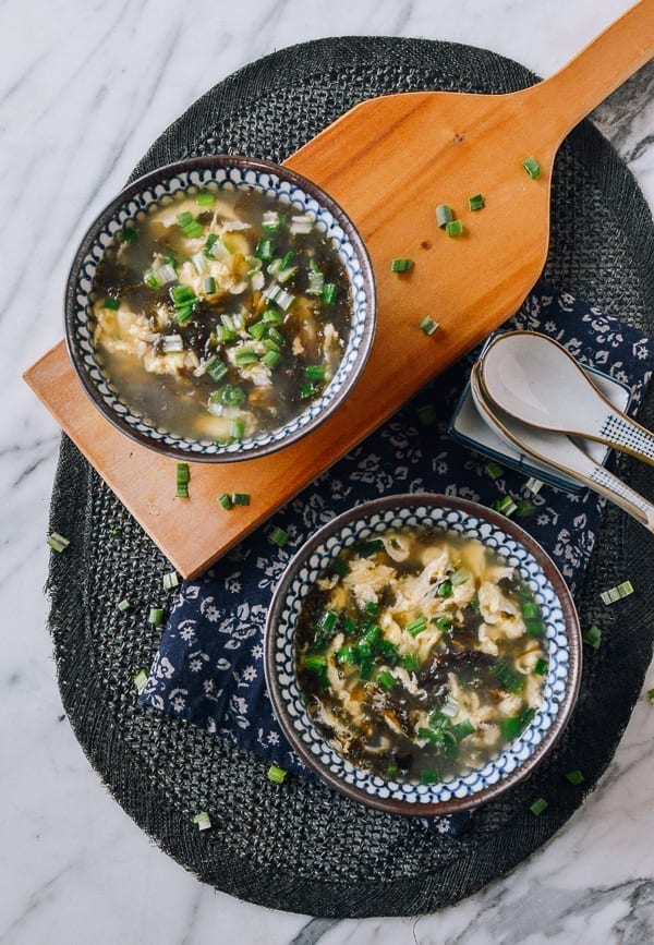 Seaweed Egg Drop Soup, thewoksoflife.com