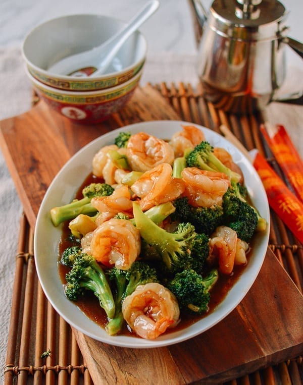 Shrimp and Broccoli, thewoksoflife.com
