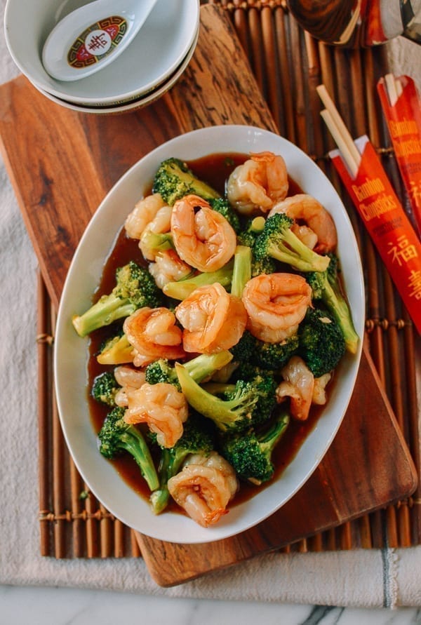 Shrimp and Broccoli, thewoksoflife.com