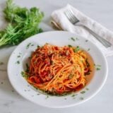 Tuna Tomato Pasta, thewoksoflife.com