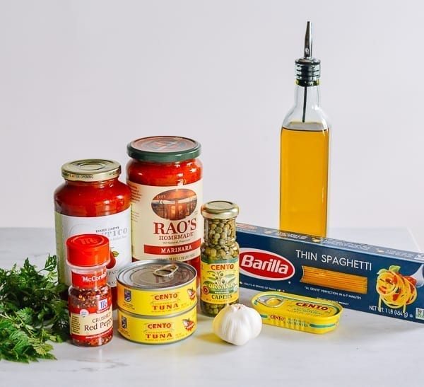 Tuna Tomato Pasta, thewoksoflife.com