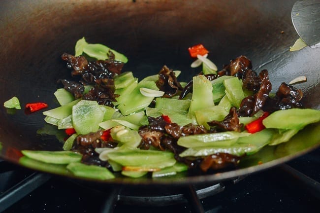 Chinese Celtuce Stir-fry, thewoksoflife.com