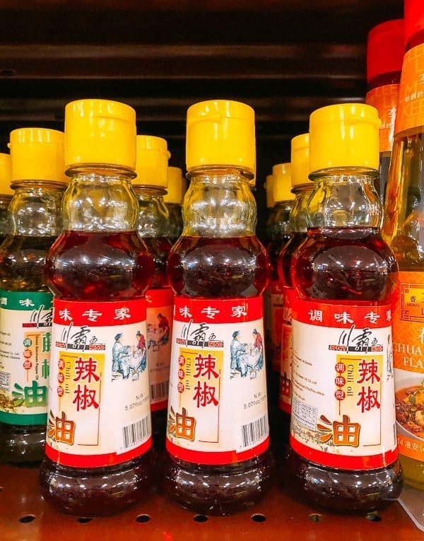 Store bought chili oil, thewoksoflife.com
