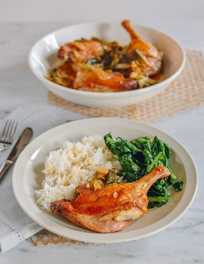Chinese Braised Duck Legs, thewoksoflife.com