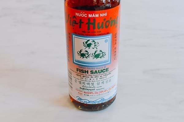 Three Crabs Fish Sauce Label, thewoksoflife.com