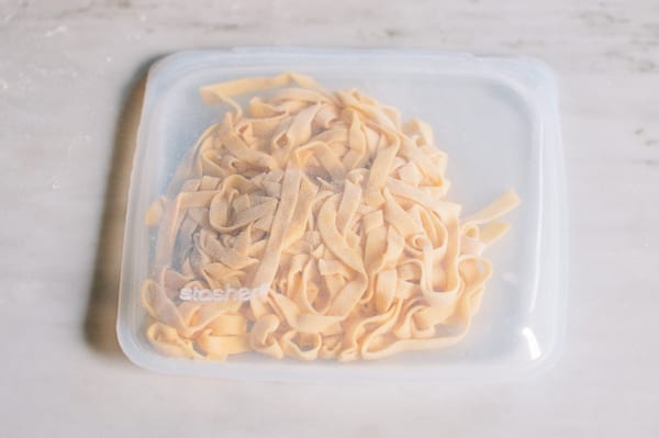 Noodles in freezer bag, thewoksoflife.com