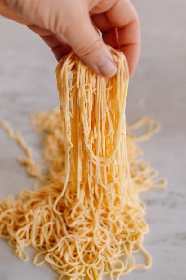 Homemade Chinese Egg Noodles, thewoksoflife.com