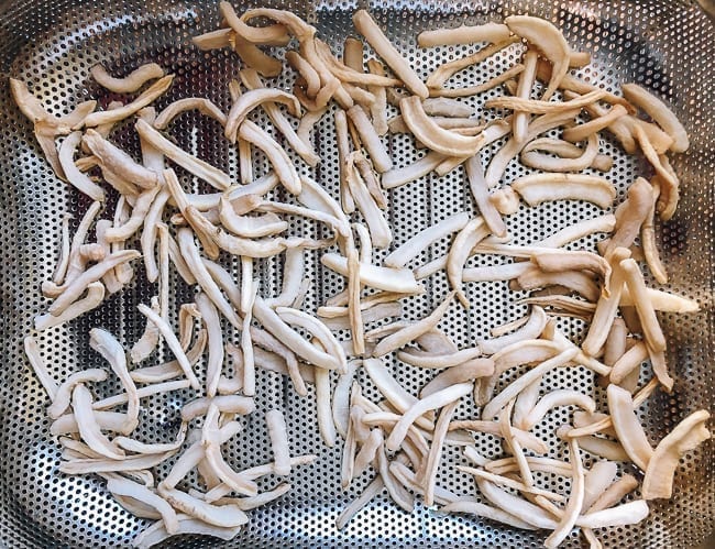 Dried preserved daikon radish, thewoksoflife.com