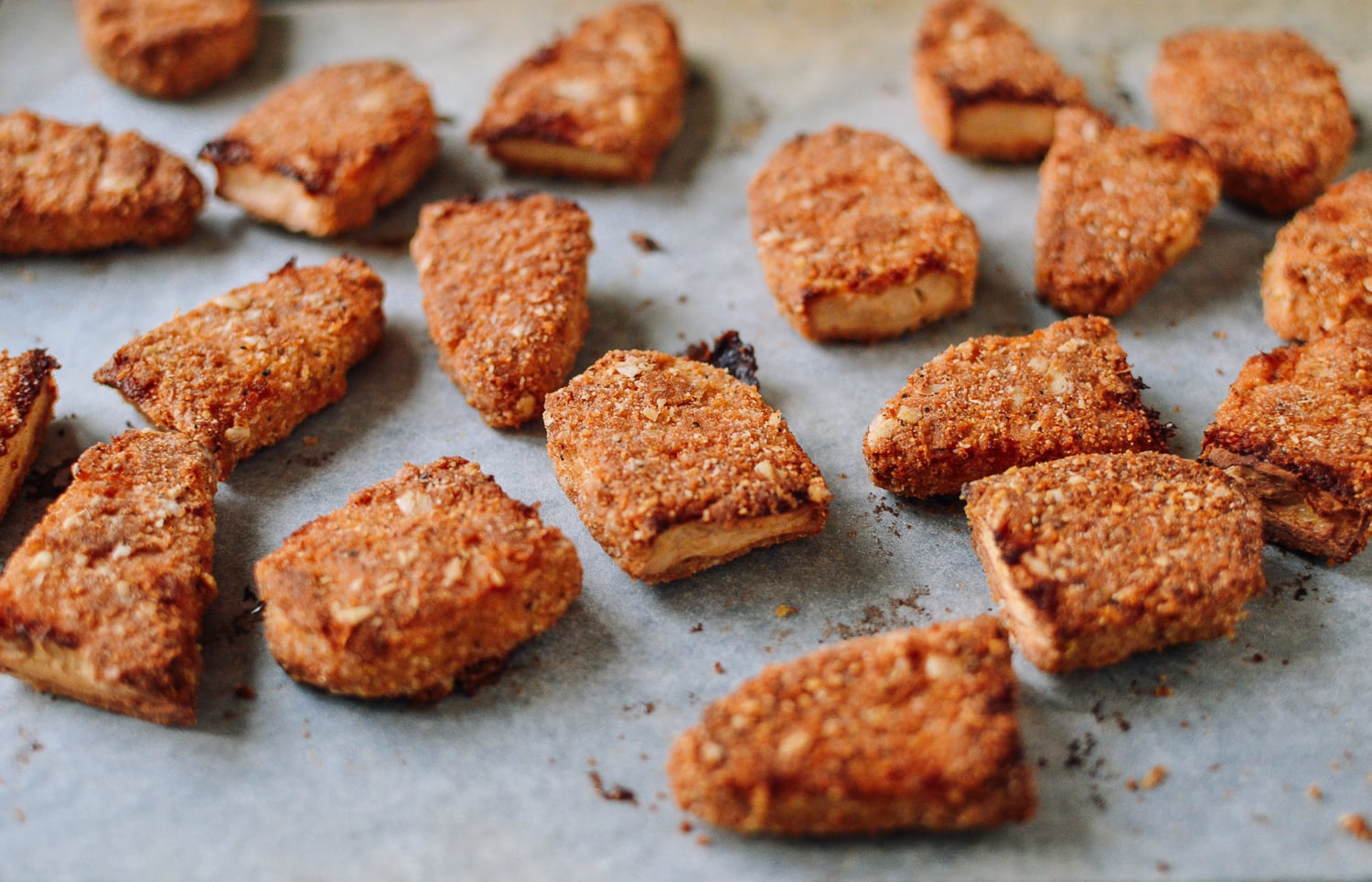 Baked Vegan Chicken Nuggets, thewoksoflife.com