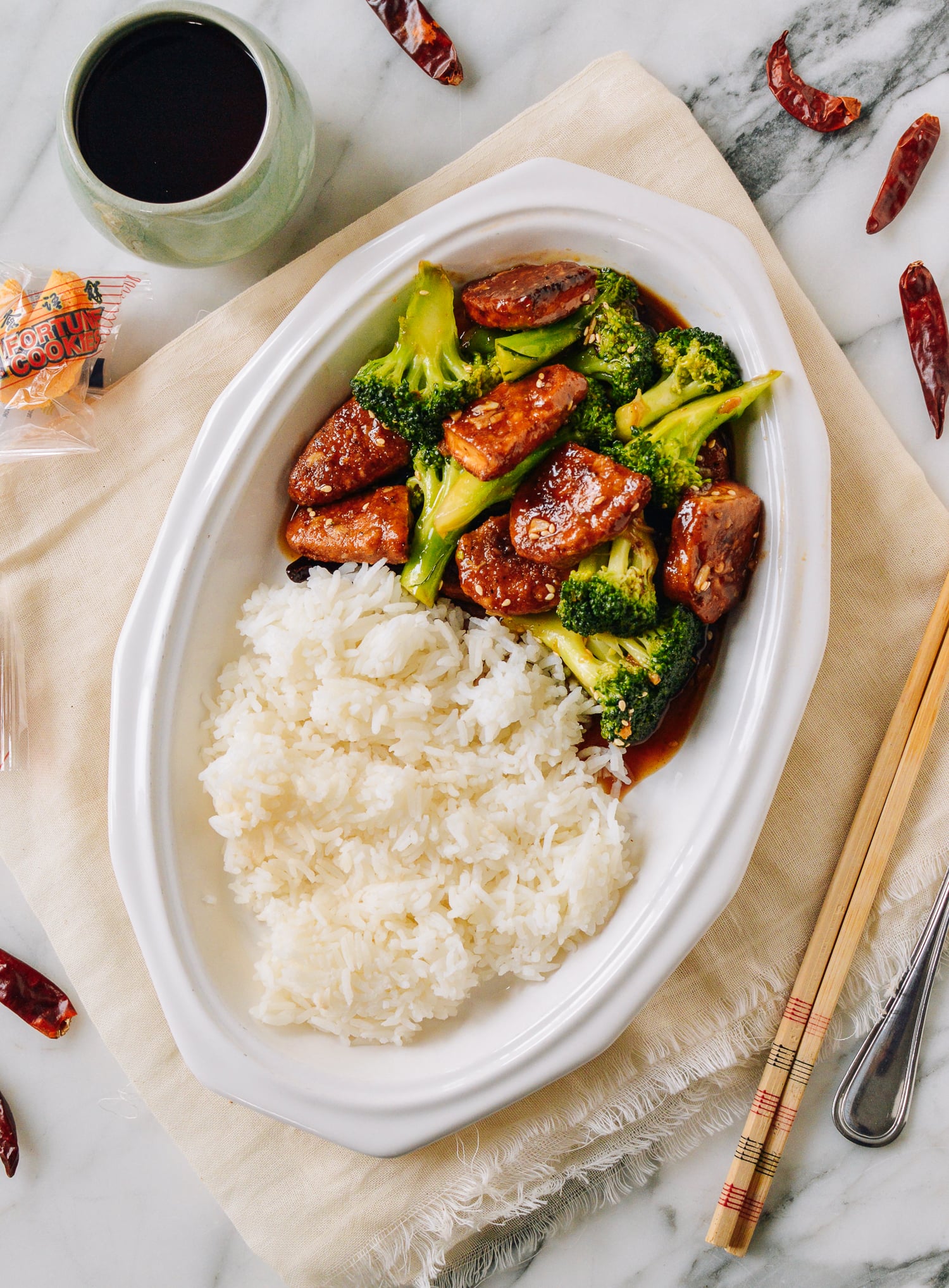 Shortcut Vegan General Tso’s “Chicken”