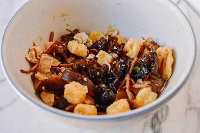 Chinese Steamed Seitan mixture, thewoksoflife.com