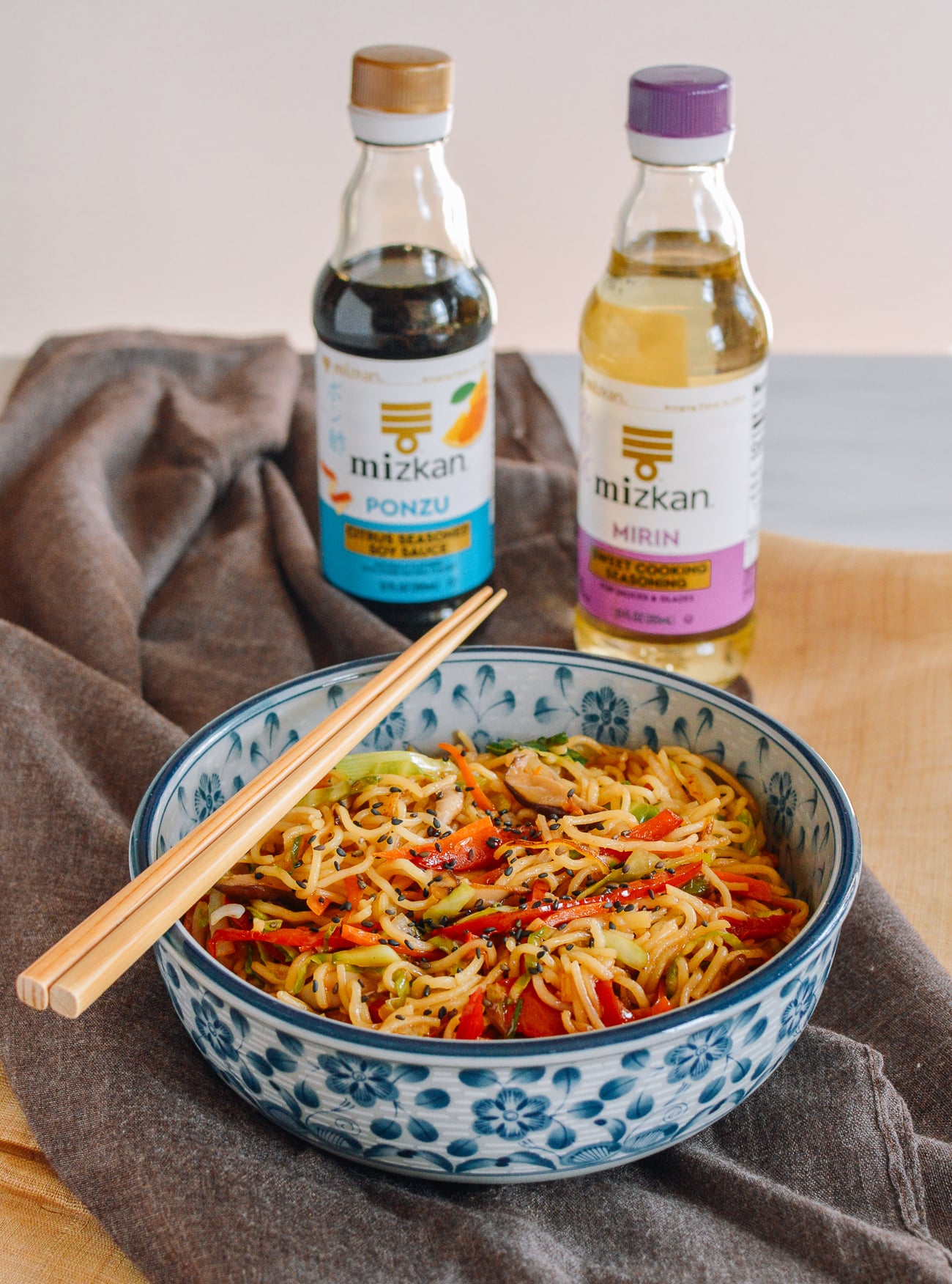 Bowl of Vegetable Yakisoba
