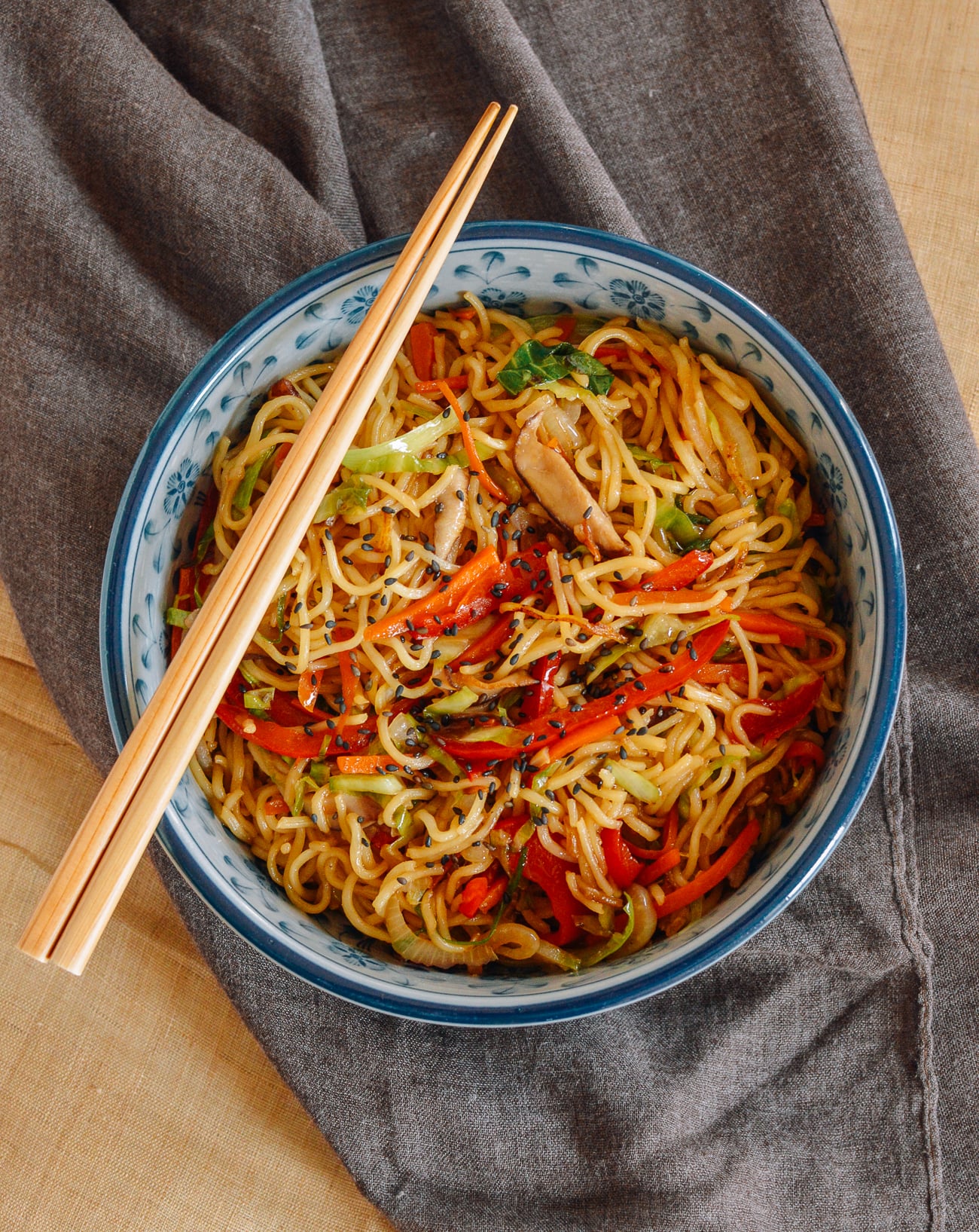 Vegetable Yakisoba Recipe