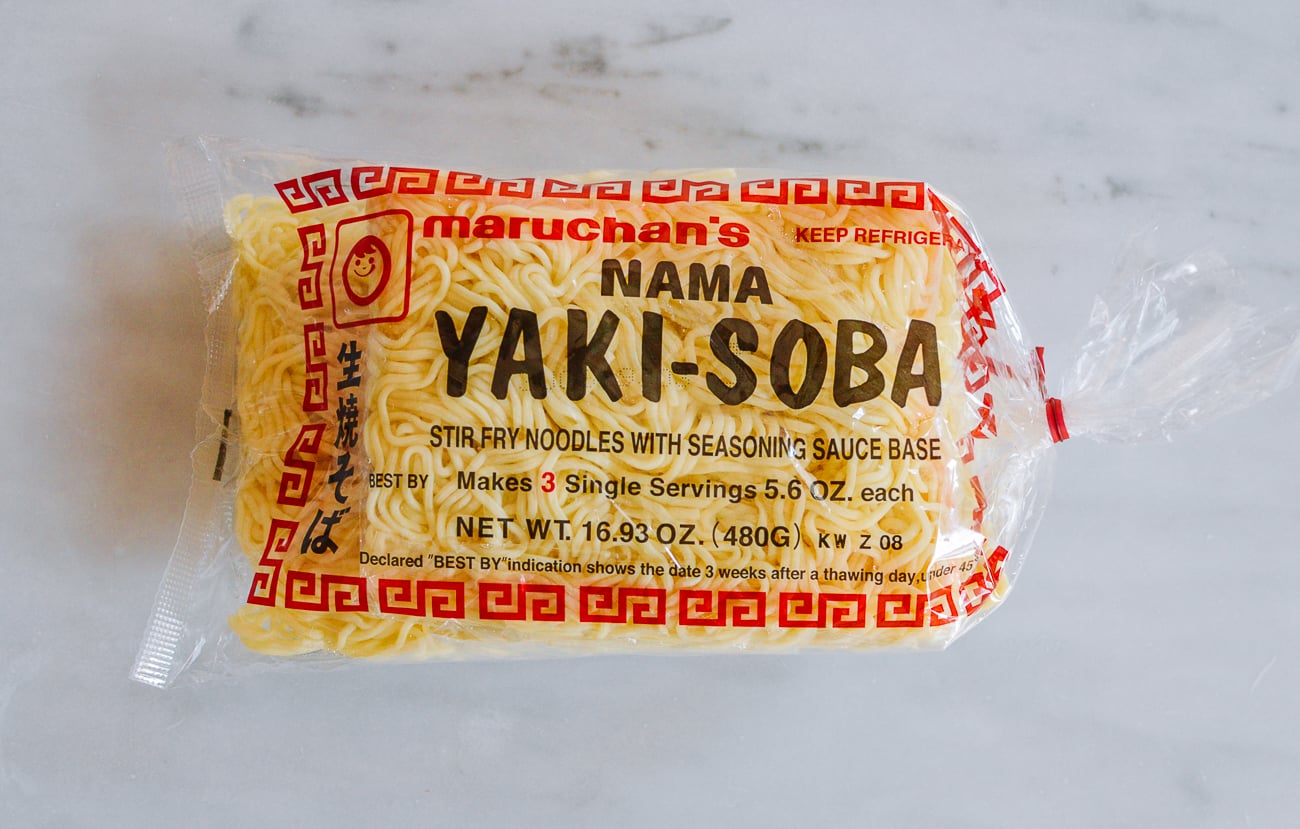 Yaki-soba noodle package