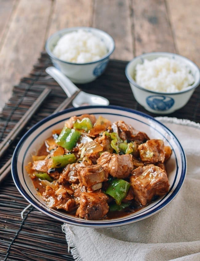 Pork Ribs with Black Bean Sauce