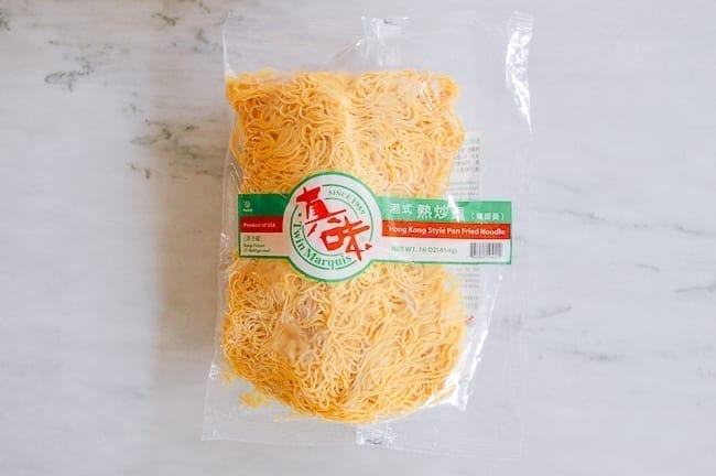 Package of Hong Kong Style Pan Fried Noodles, thewoksoflife.com