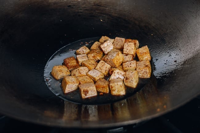 Tofu in sauce, thewoksoflife.com