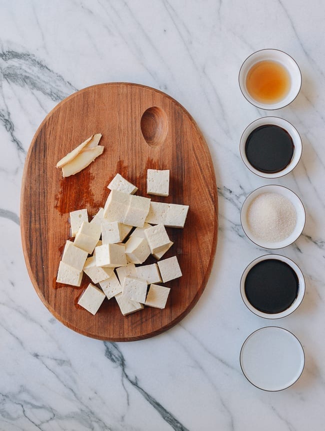 Vegan 1-2-3-4-5 Tofu Ingredients, thewoksoflife.com