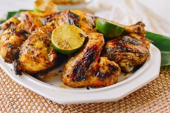 Thai Grilled Chicken (Gai Yang), thewoksoflife.com