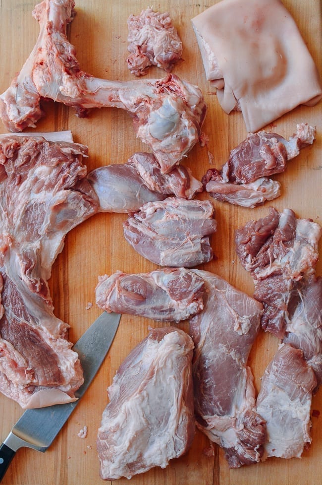 How to Break Down Pork Picnic Shoulder, thewoksoflife.com