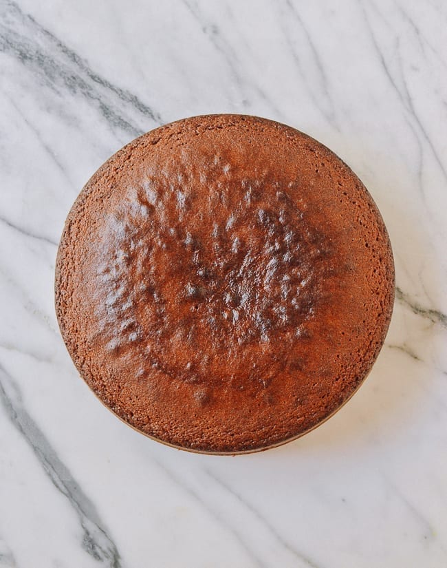 Dark crust on osmanthus cake, thewoksoflife.com