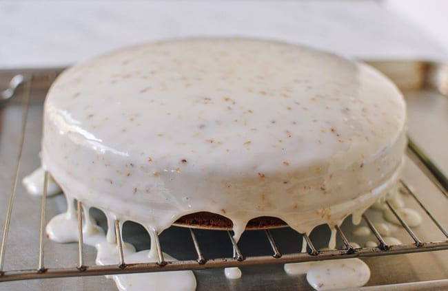 Glazed osmanthus cake, thewoksoflife.com